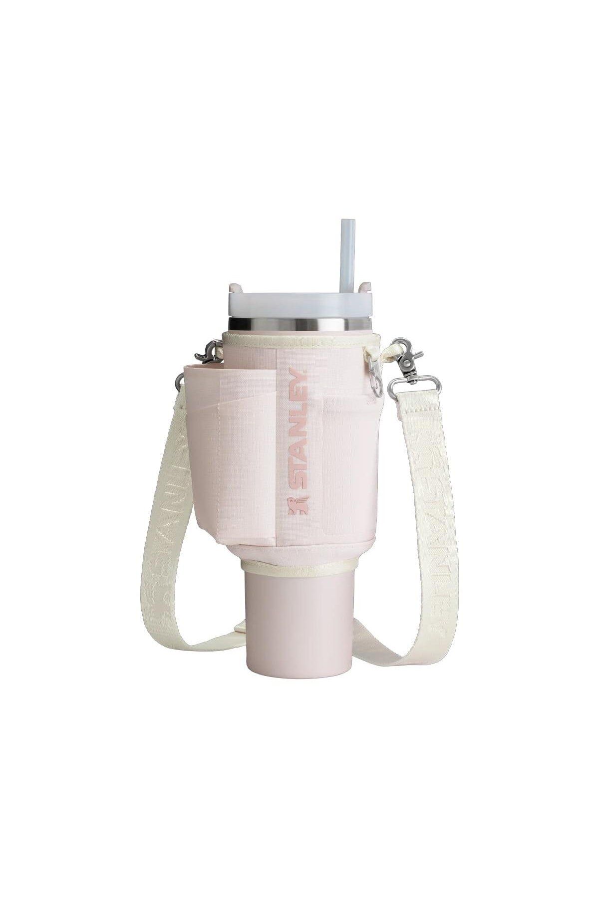 Stanley The All-Day Quencher Carry-All 1.18L / 40oz Rose Quartz Termos