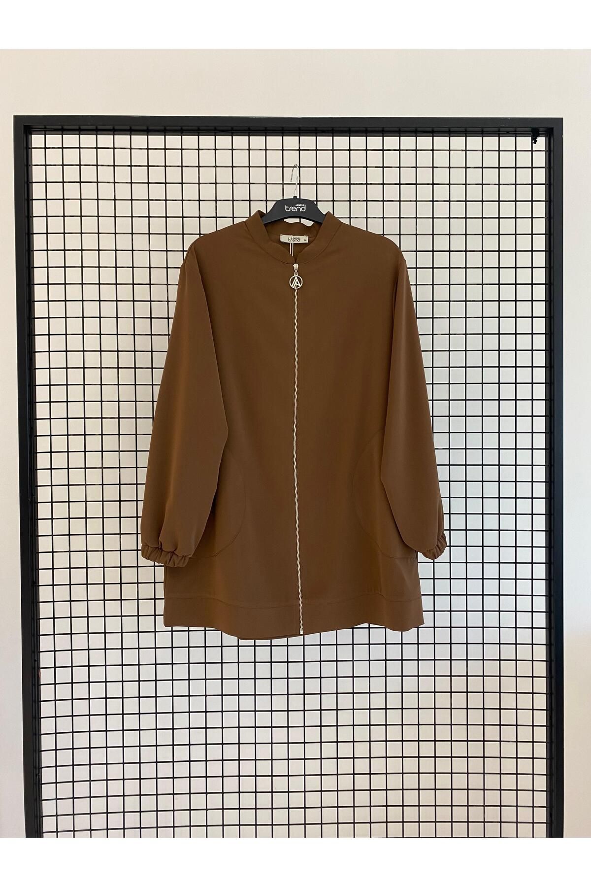 Armine TREND ARKASI ZİNCİRLİ TUNİK-25YT552