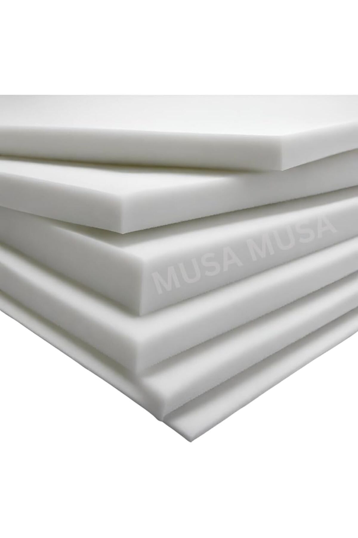 MUSA KANEPE Sünger 3 cm (120X240 cm.plaka) 28 Dansite Sert Sünger Döşeme Süngeri Sedir Süngeri Sandalye Sünger