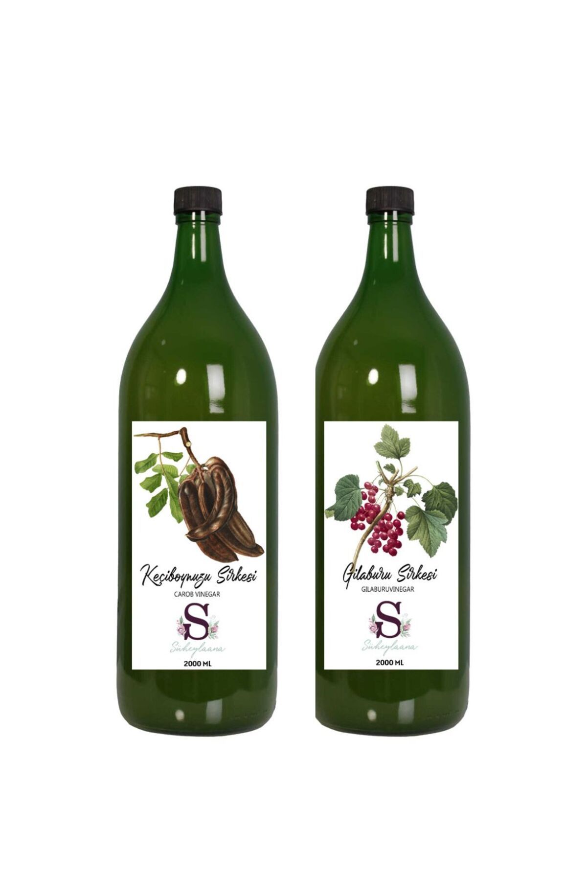 Süheylaana Doğal Keçiboynuzu Sirkesi 2000 Ml - Doğal Gilaburu Sirkesi 2000 Ml