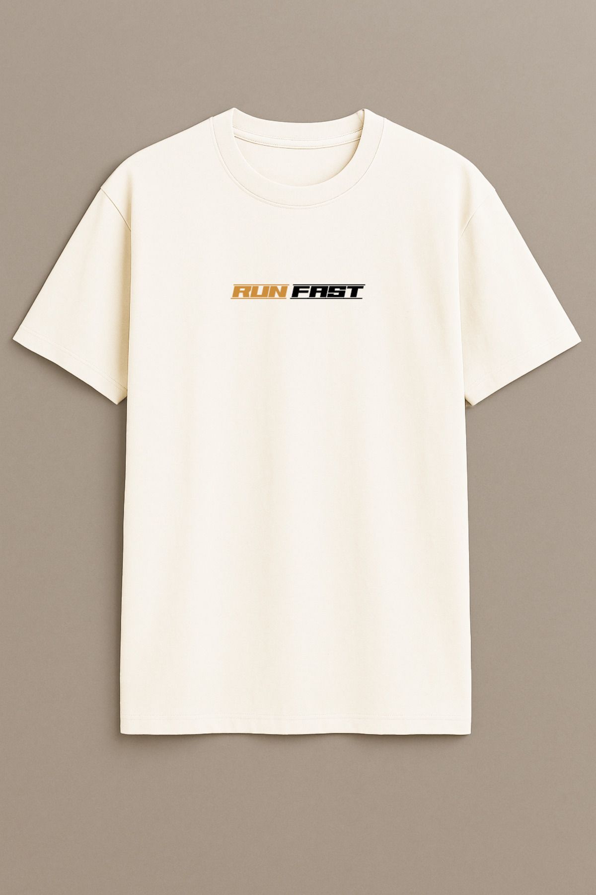 Vigor Wear Çita Baskılı Oversize Unisex T-shirt