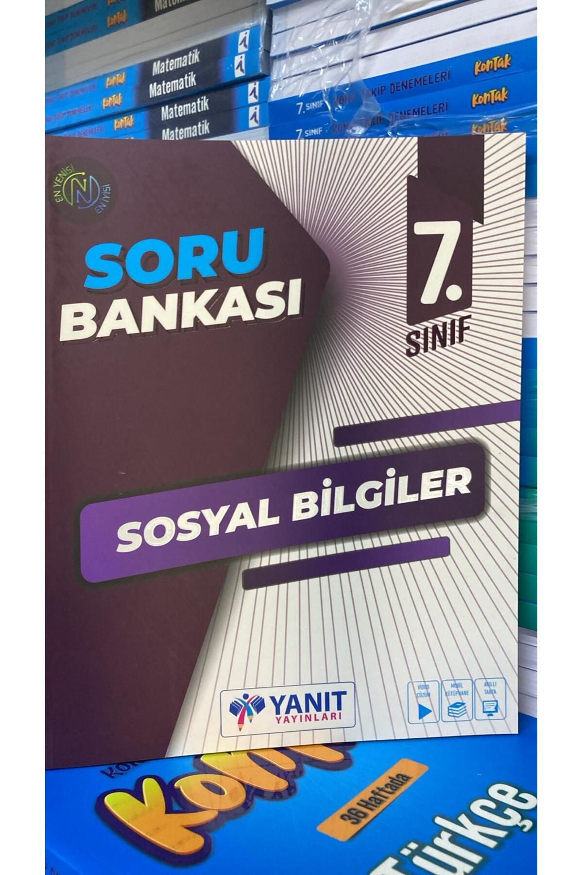 Yanıt Yayınları YANIT 7 SOSYAL SORU BANKASI GÜNCEL BASKI