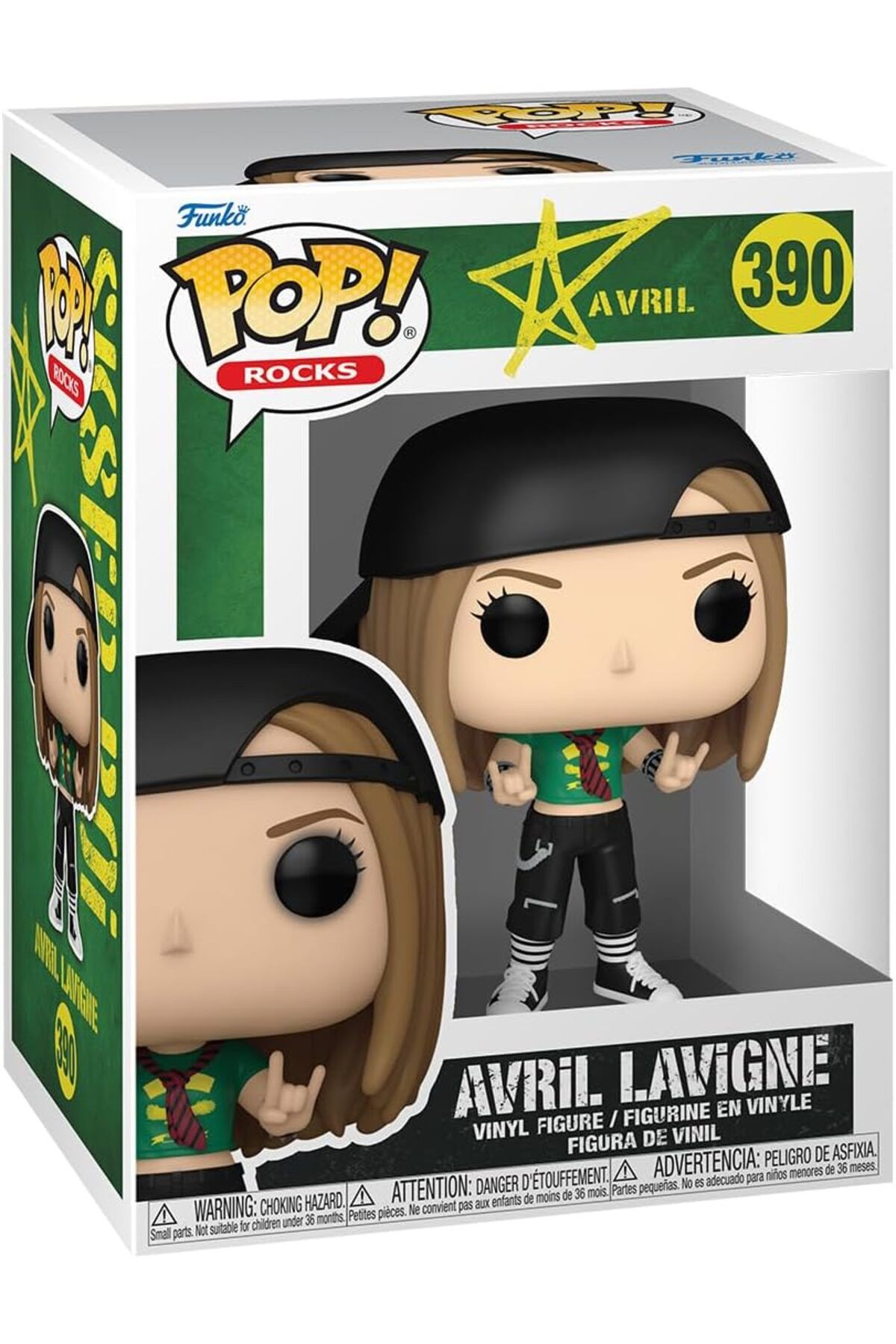 Funko Pop! Rocks: Avril Lavigne, Sk8ter Boi Koleksiyon Figürü, 9,5 cm Vinil Model