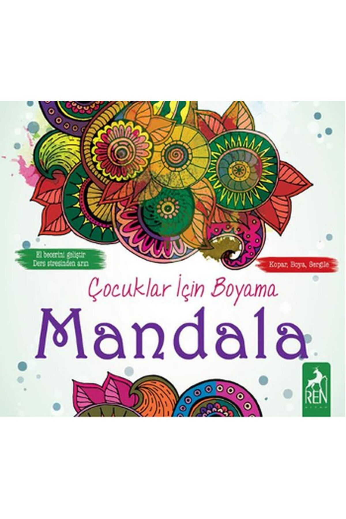 Destek Yayınları Çocuklar İçin Boyama Mandala
