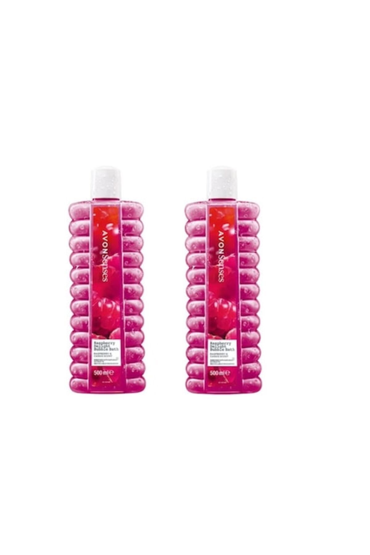 AVON Baie Cu Spuma De Zmeura Delight 2x500ml - One Size