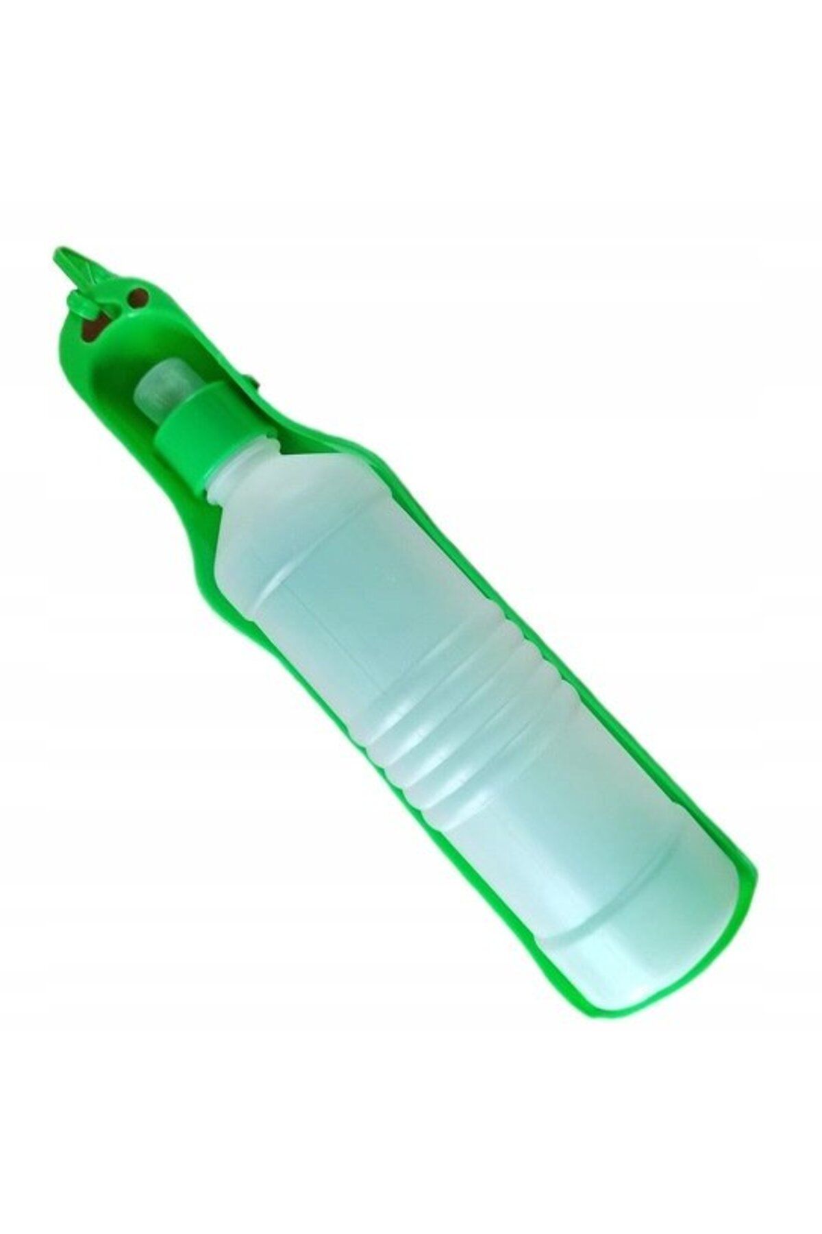zola Sticla De Apa Pliabila, Pentru Catei, 250 Ml, Din Plastic, Verde - One Size