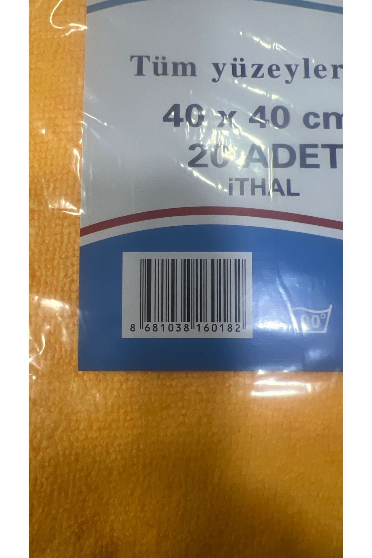 CENGİZ Mikrofiber Temizlik Bezi 40 x 40 20 li Paket