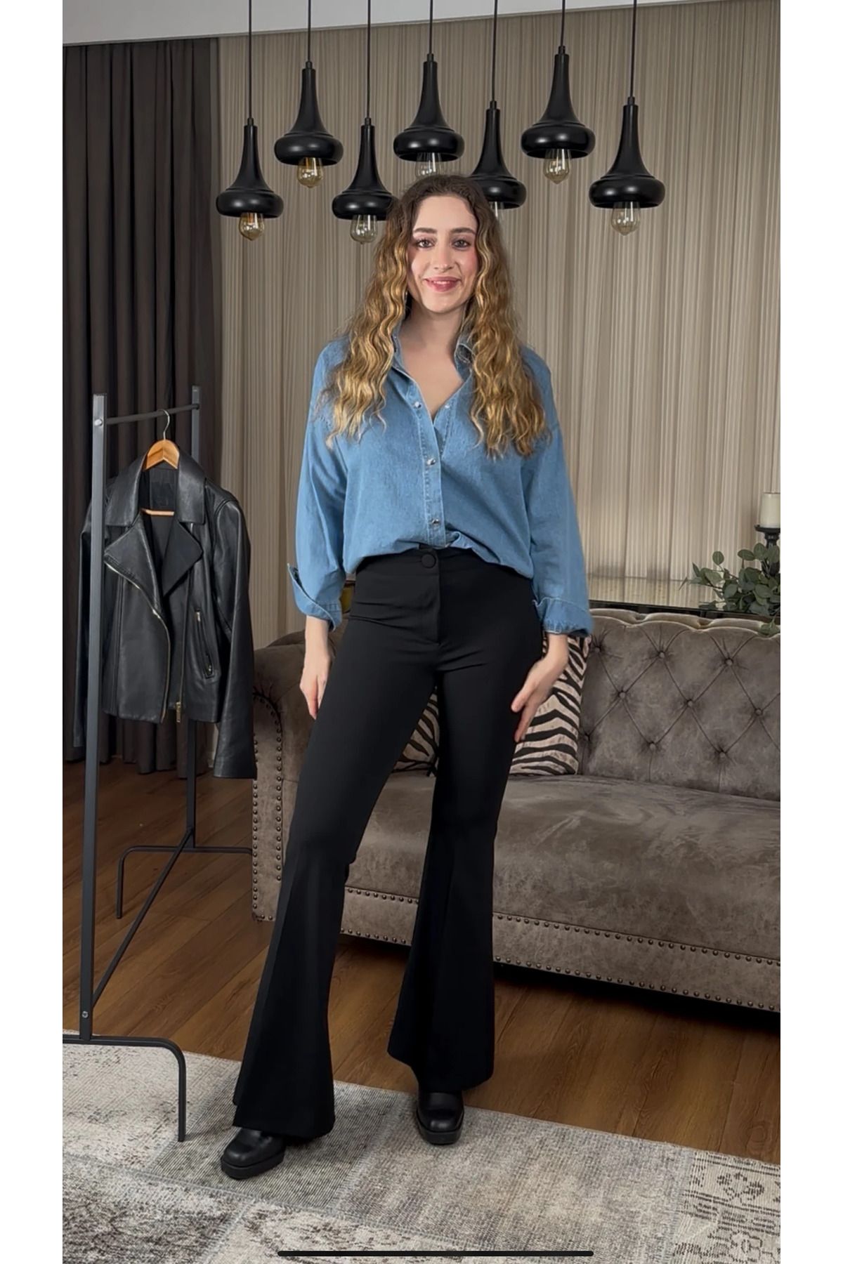 saze butik İSPANYOL PANTOLON