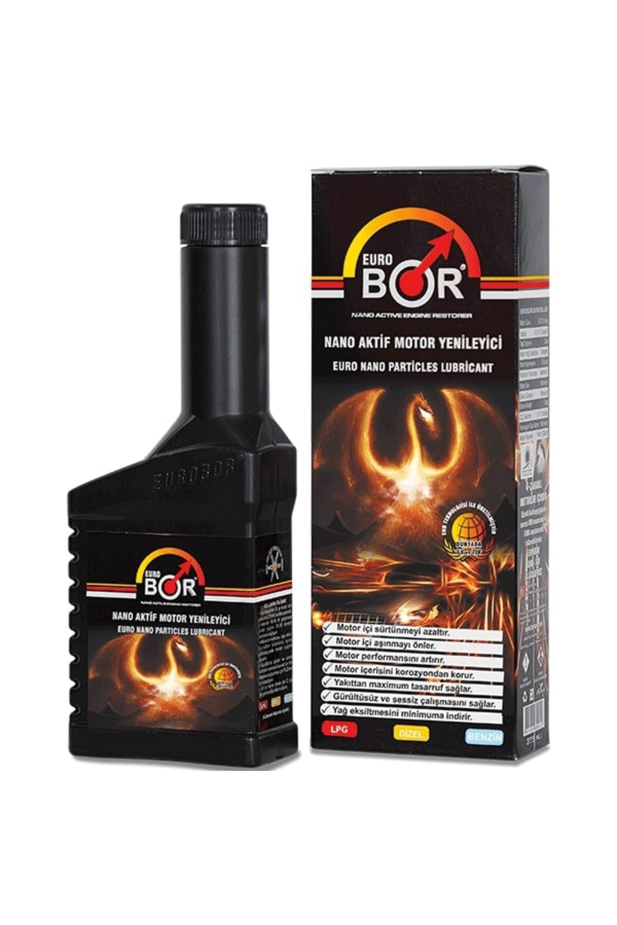 akyedek Euro Bor 300 ml Nano Aktif Motor Yenileyici Onarıcı Koruyucu Yağ Katkısı