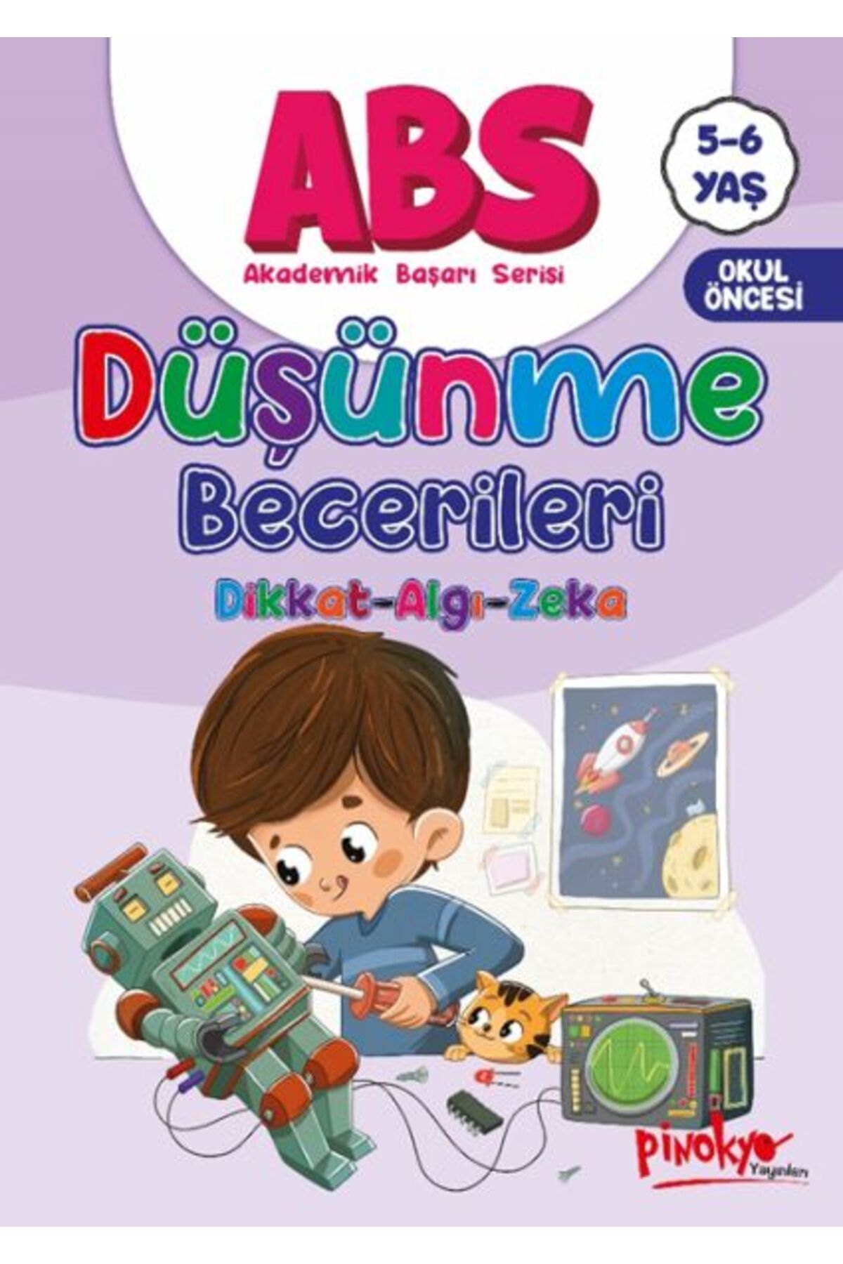 Destek Yayınları ABS 56 Yaş Düşünme Becerileri DikkatAlgıZeka