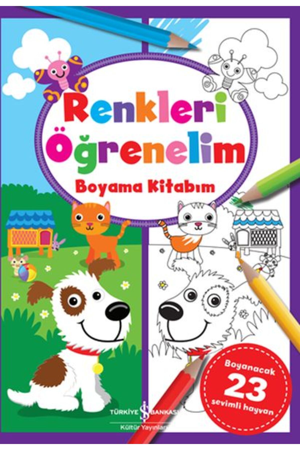 Destek Yayınları Renkleri Öğrenelim Boyama Kitabım
