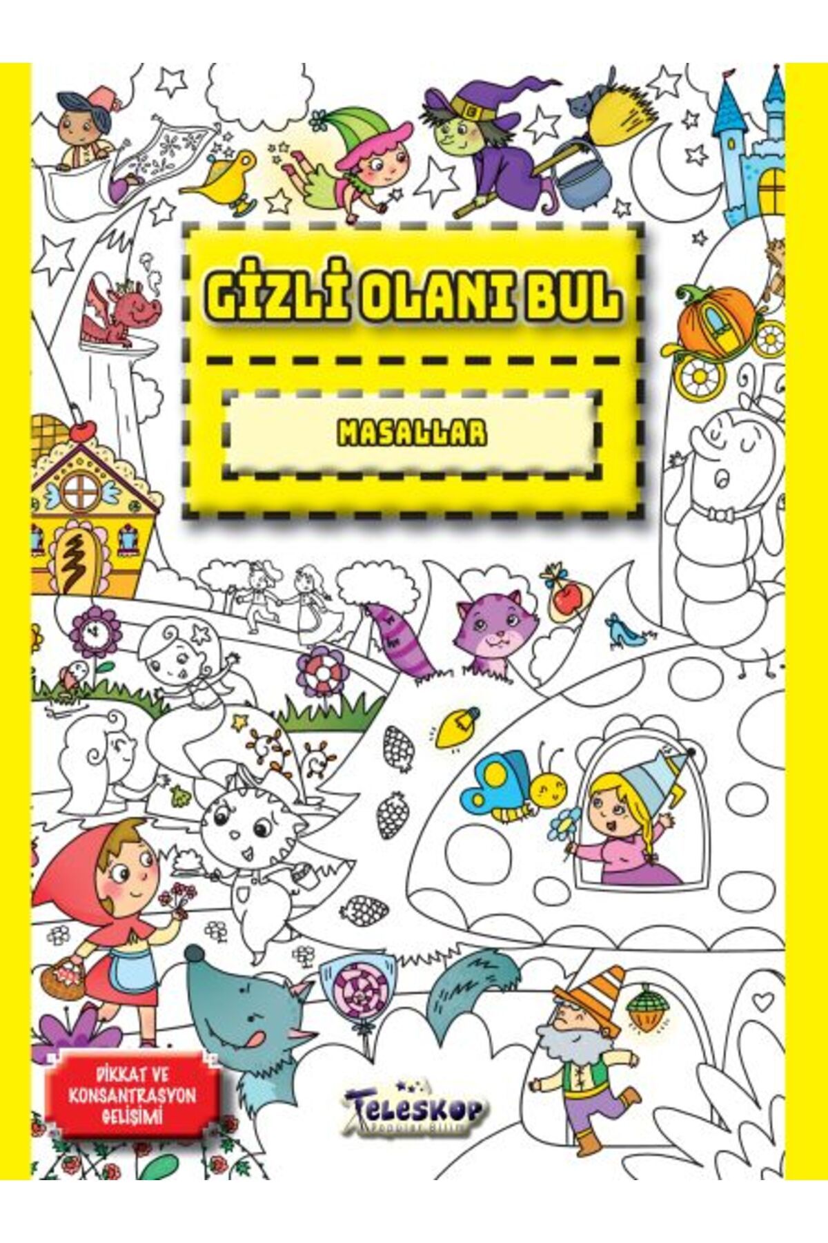 Destek Yayınları Masallar Gizli Olanı Bul