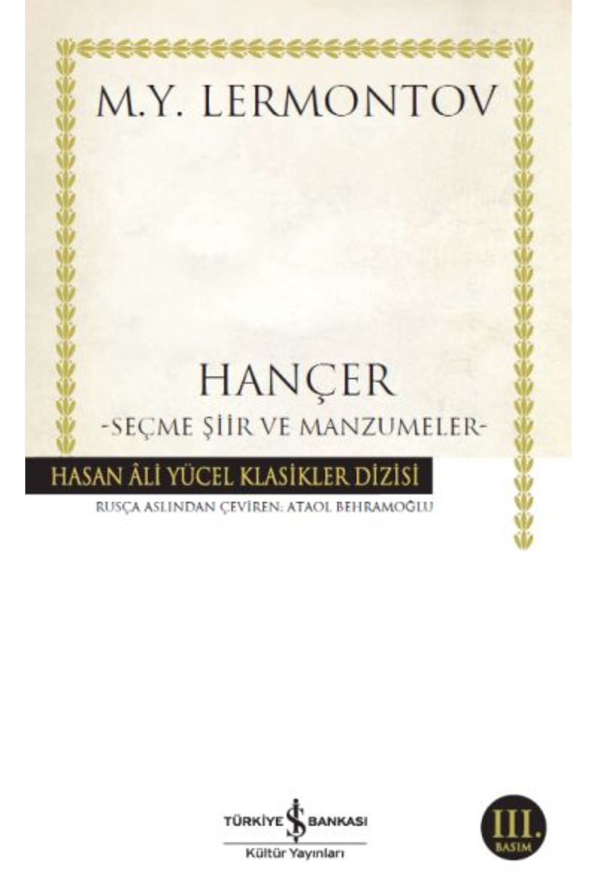 Destek Yayınları Hançer Hasan Ali Yücel Klasikleri