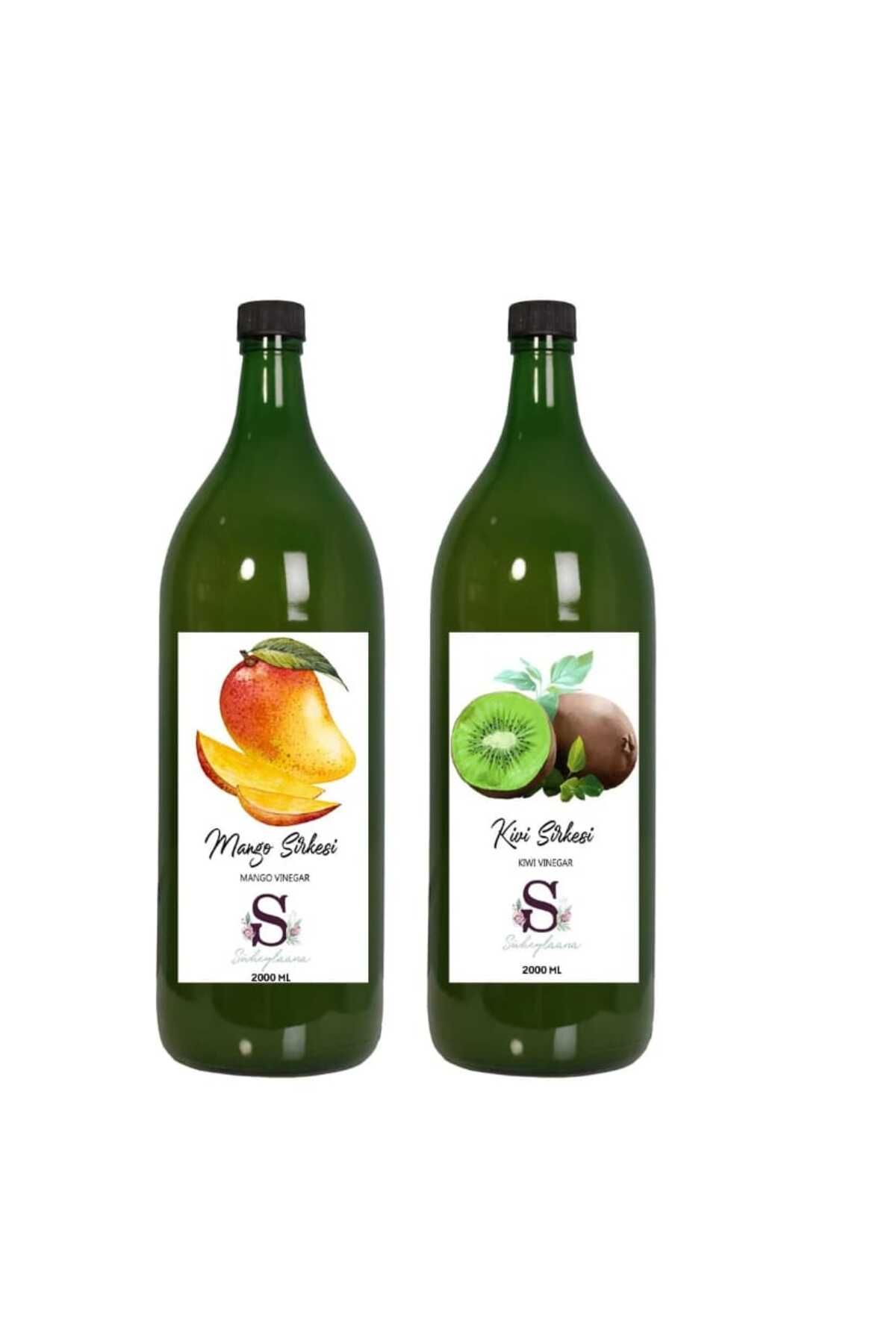 Süheylaana Doğal Mango Sirkesi 2000 Ml - Doğal Kivi Sirkesi 2000 Ml
