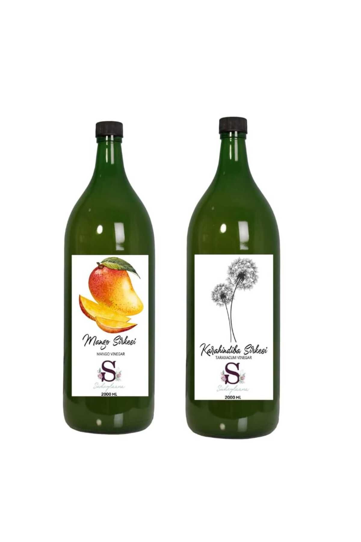 Süheylaana Doğal Mango Sirkesi 2000 Ml - Doğal Karahindiba Sirkesi 2000 Ml