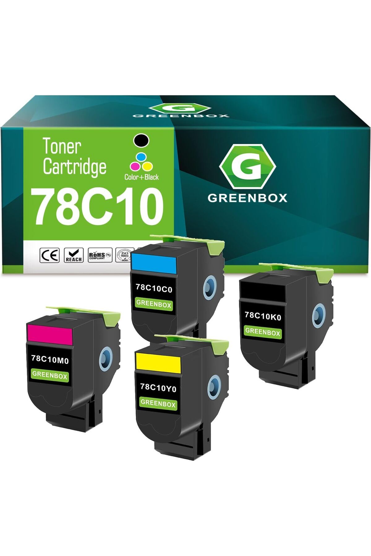 Lexmark 78C10 78C10K0 78C10C0 78C10M0 78C10Y0 CS421 CS421dn CS521dn CX522ade CS622de CX625ade