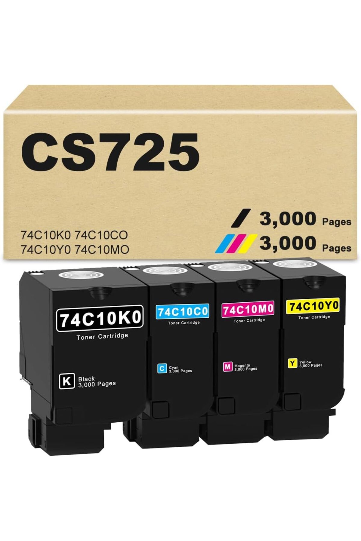 Lexmark CX725 CS725 CS720 CX725de CX725dte CS720de CS720dte CS725de CS725dte Print