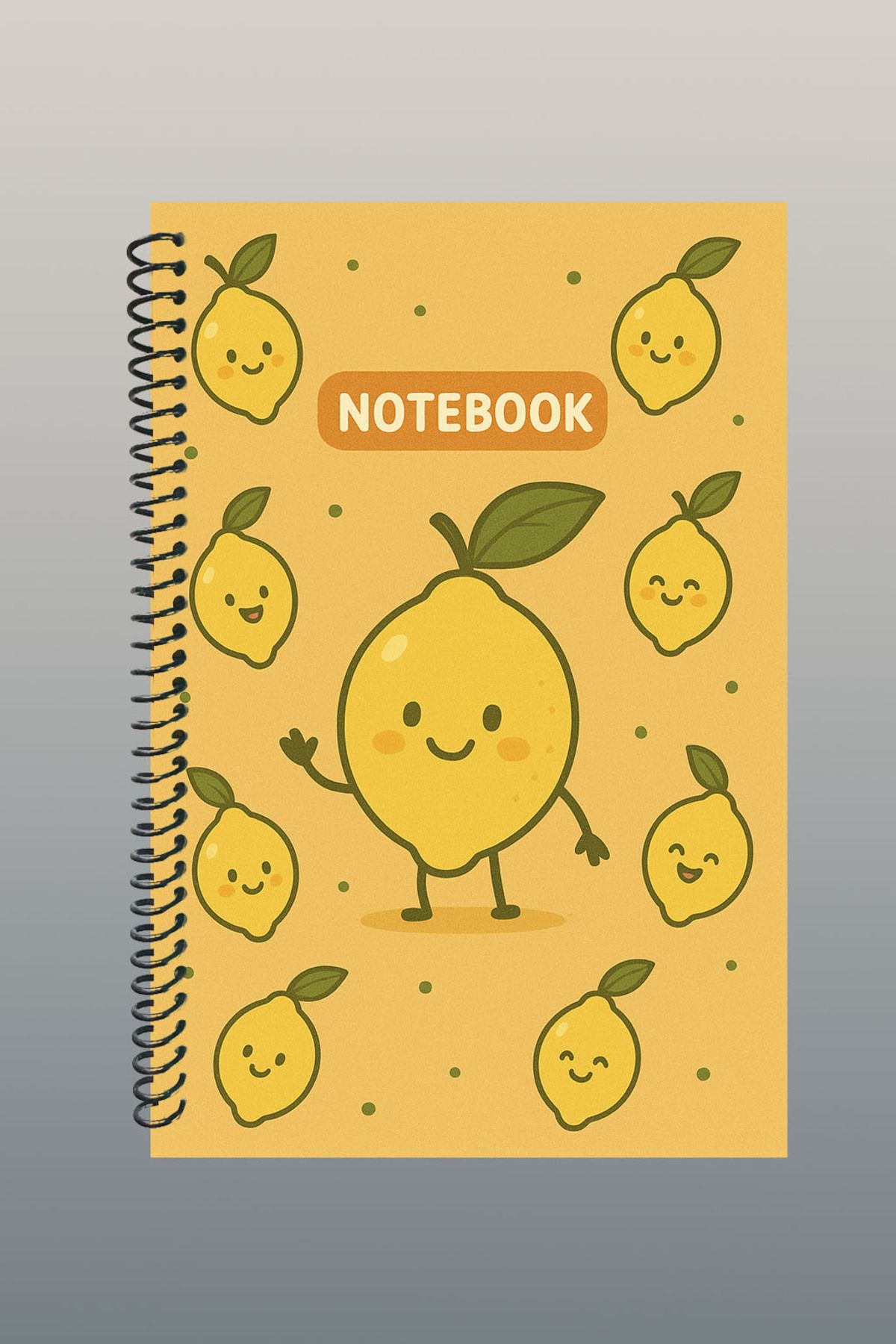 Notique Sevimli Meyveler A5 Kareli Defter