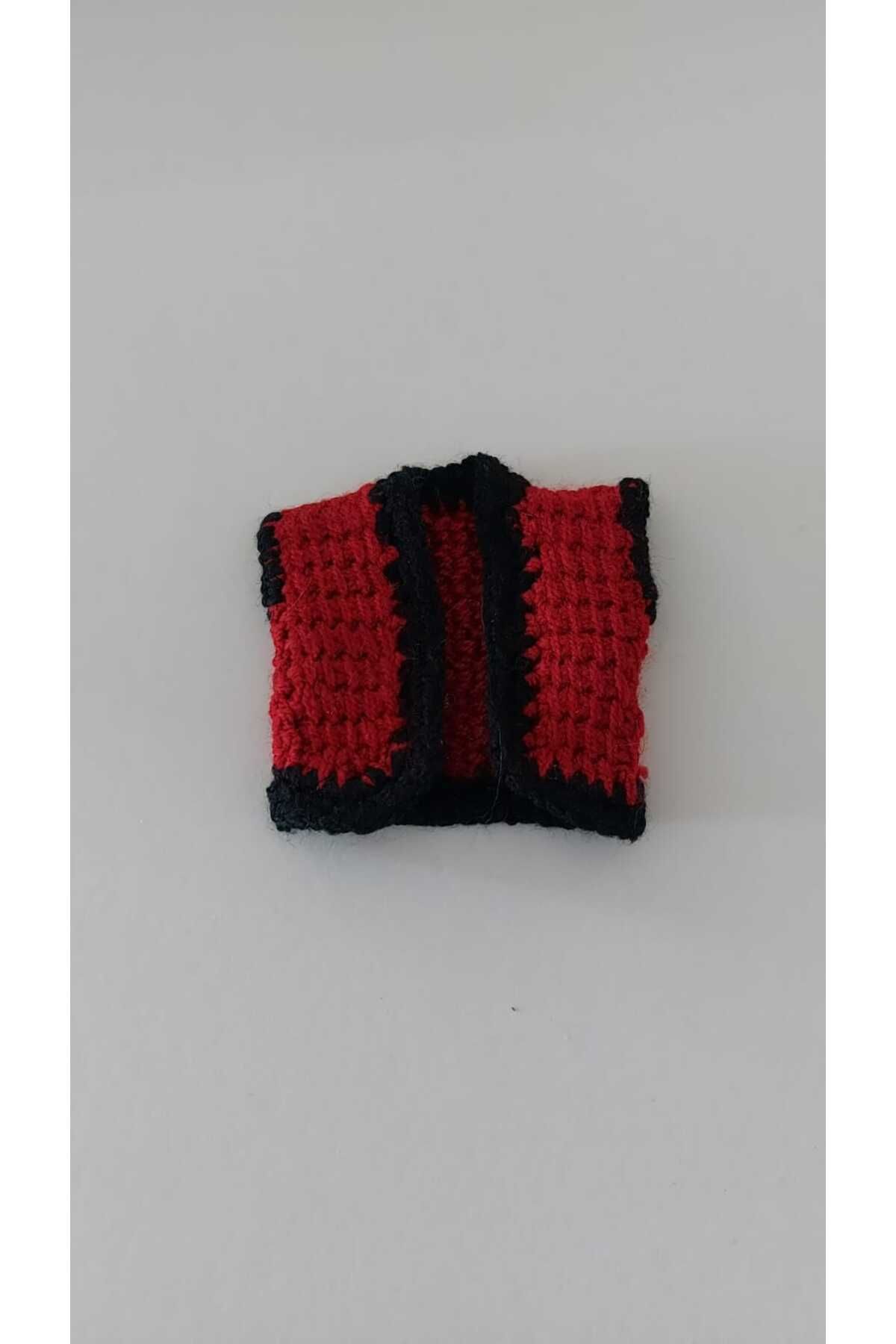 GiftlandCollection GiftLand El Örgüsü Minyatür Yelek Magnet