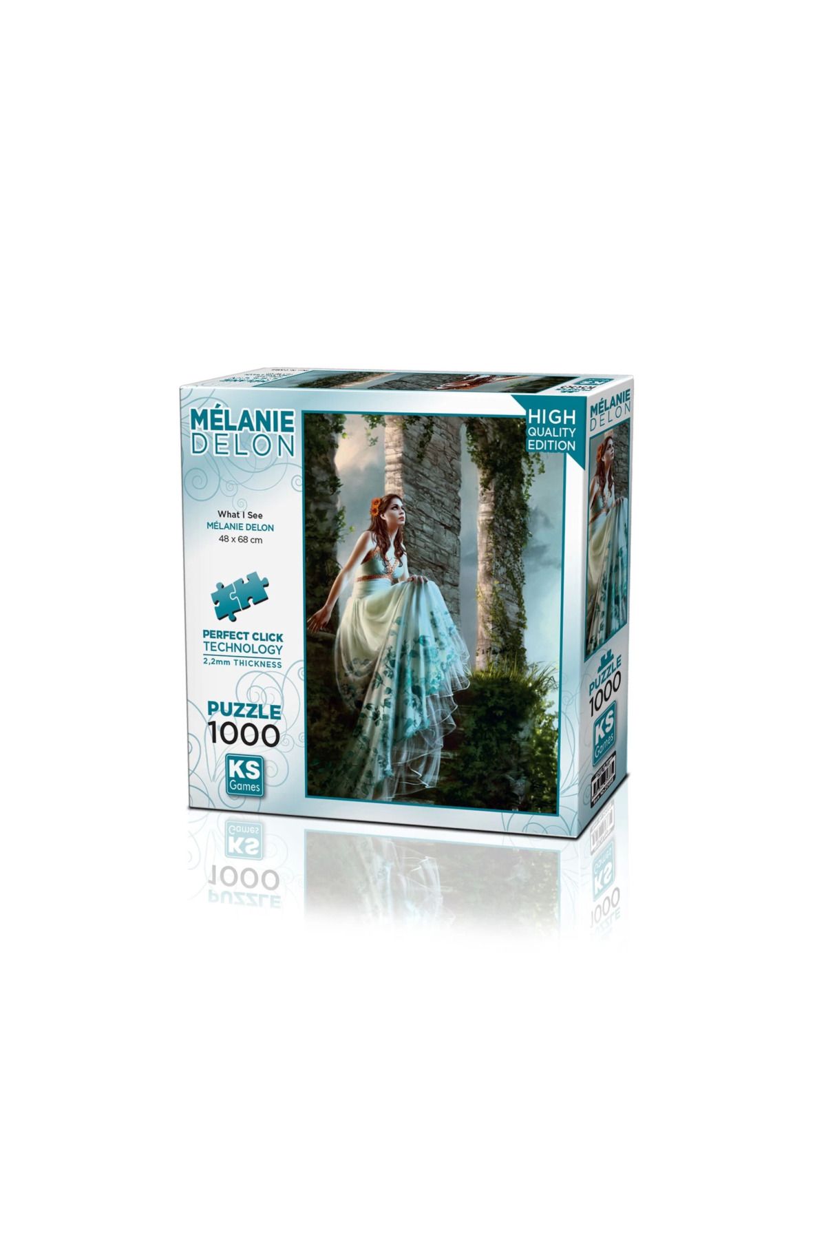 ÇAVDAR KS Puzzle 1000 Parça Melanie Delon What I See
