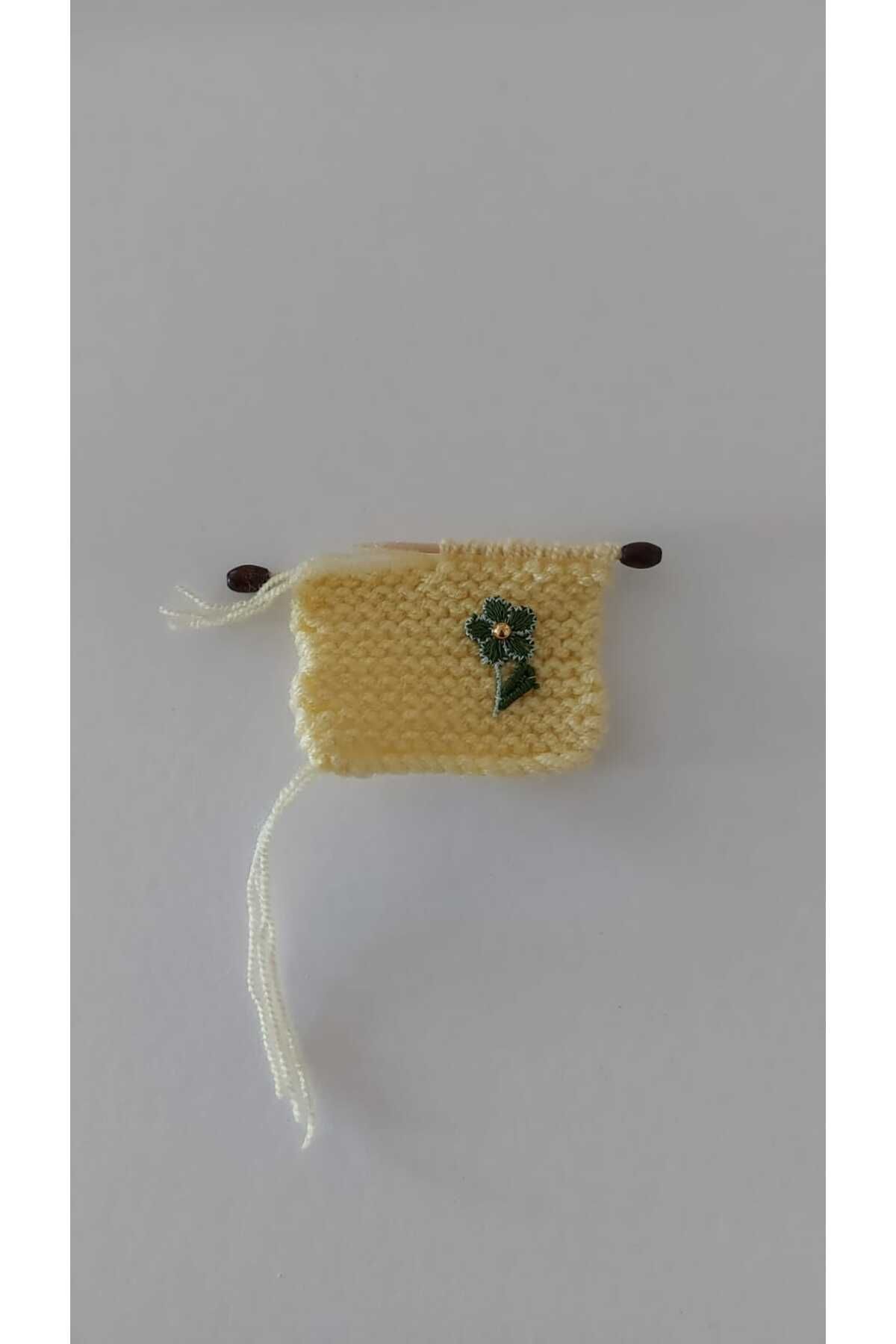 GiftlandCollection GiftLand Sarı El Örgüsü Minyatür Magnet
