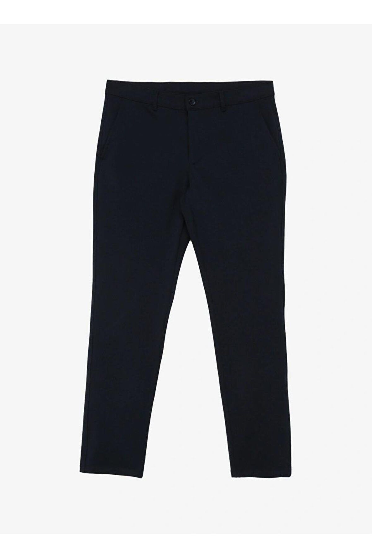 GMG FIRENZE Beli Lastikli Arka Fleto Cepli Slim Fit Erkek Pantolon