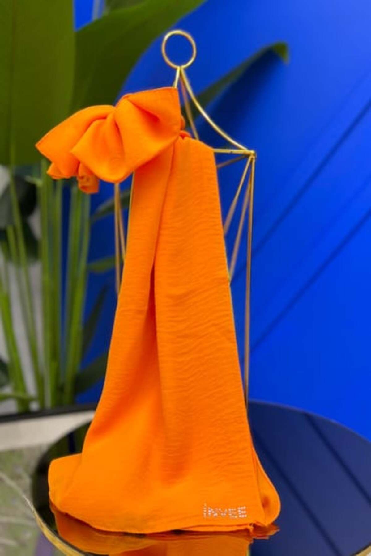 Perla Scarf & More İnvee Caz Şal Mango