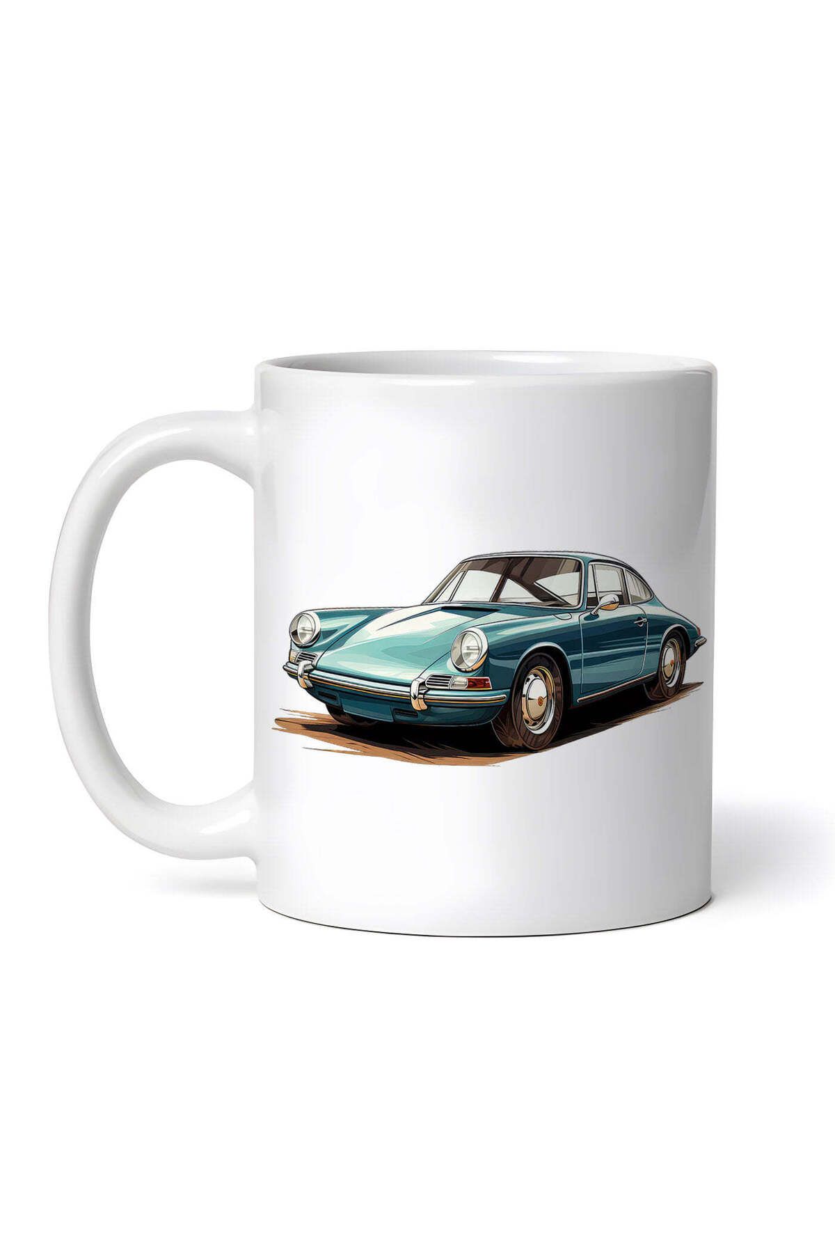 OEM Cană Albă Personalizată, Mașină Porsche Vintage, Inovatix . 330ml - One Size