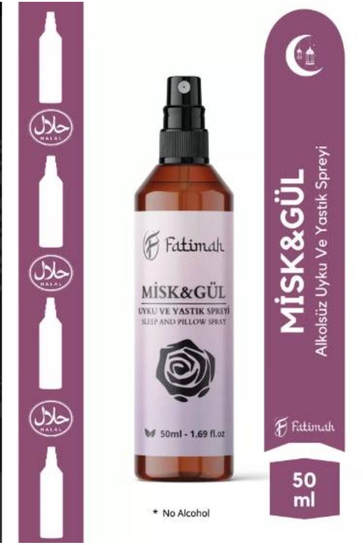 NESAFET Fatimah Misk & Gül Uyku Ve Yastık Spreyi 50ML