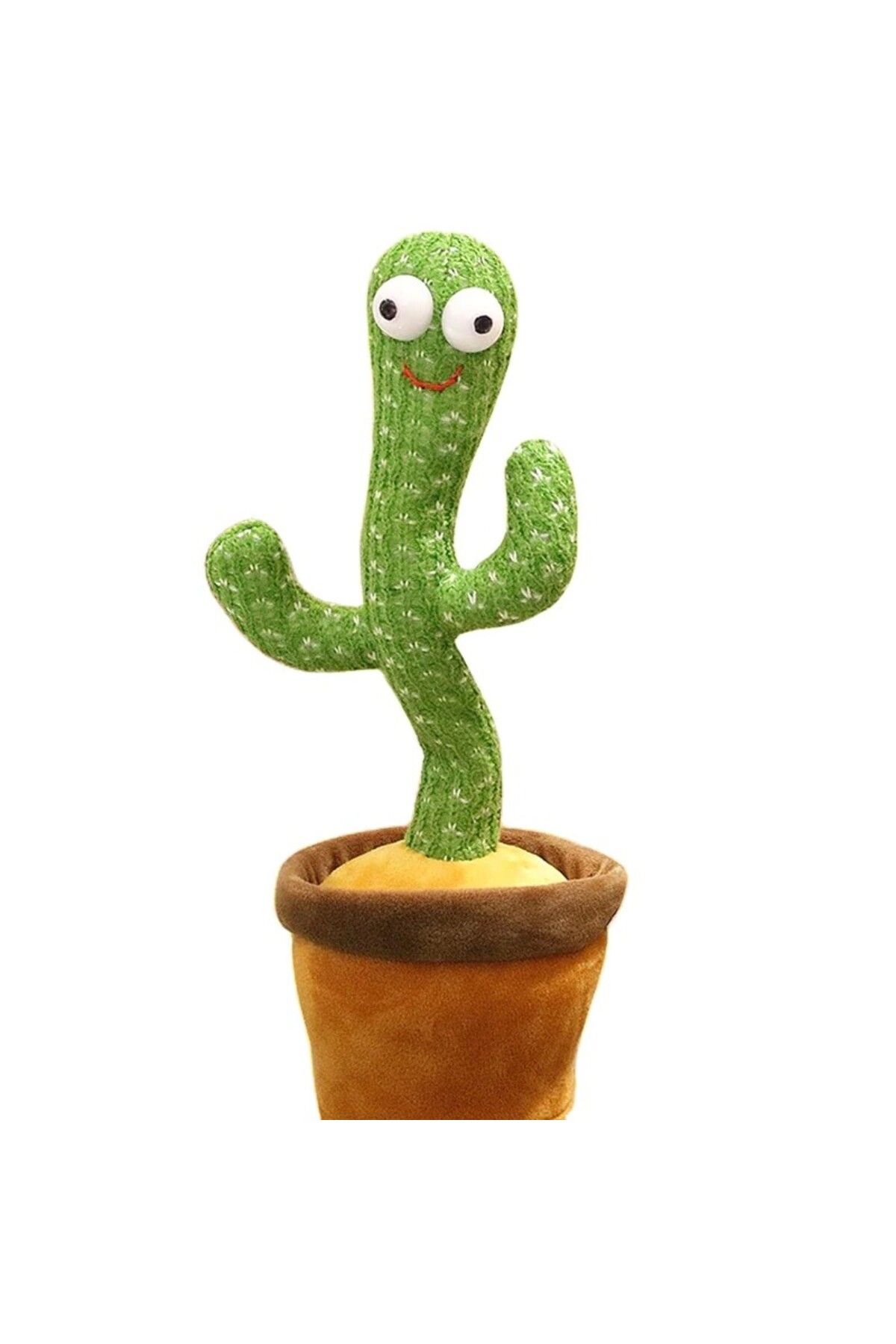 Flippy Jucărie Cactus Dansator, Cântă, Dansează, Imită, Amuzant, Verde, 37 Cm - One Size