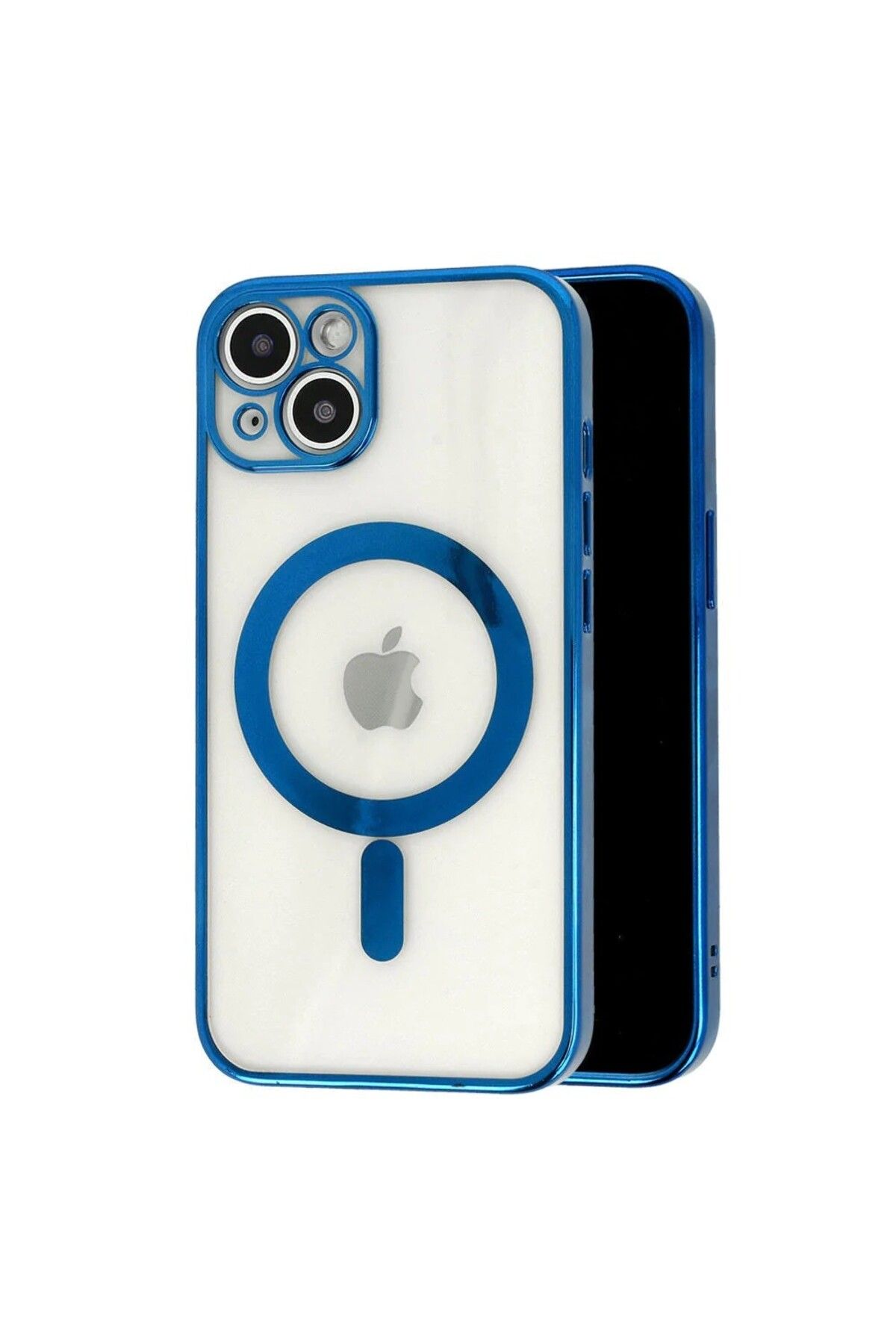 OEM Husa Magsafe Pentru Apple Iphone 13 Pro, Full Cover, Protectie Camera, Margini Colora Unisex - 10