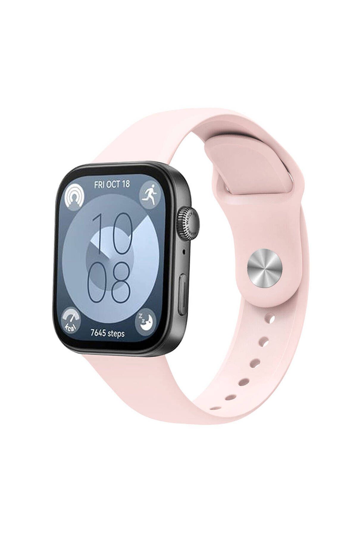 Novatis Huawei Fit 3 / Fit 4 / Fit 4 Pro Uyumlu Kordon Yumuşak Soft Silikon Terleme Yaptırmaz Flexible Kayış
