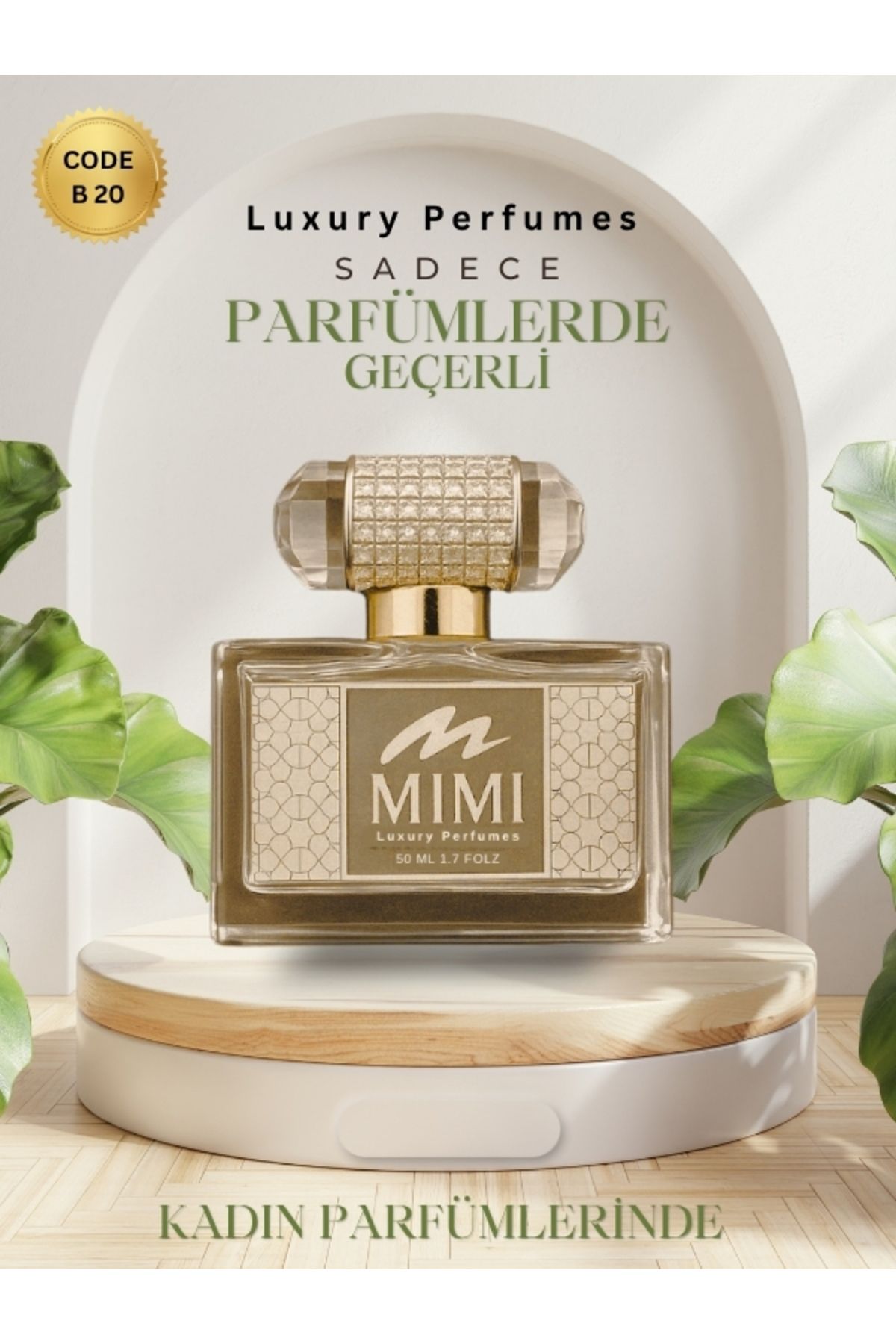 MİMİ Luxury Wear Kadın Parfüm 50 ml Selective Kod 20 woody