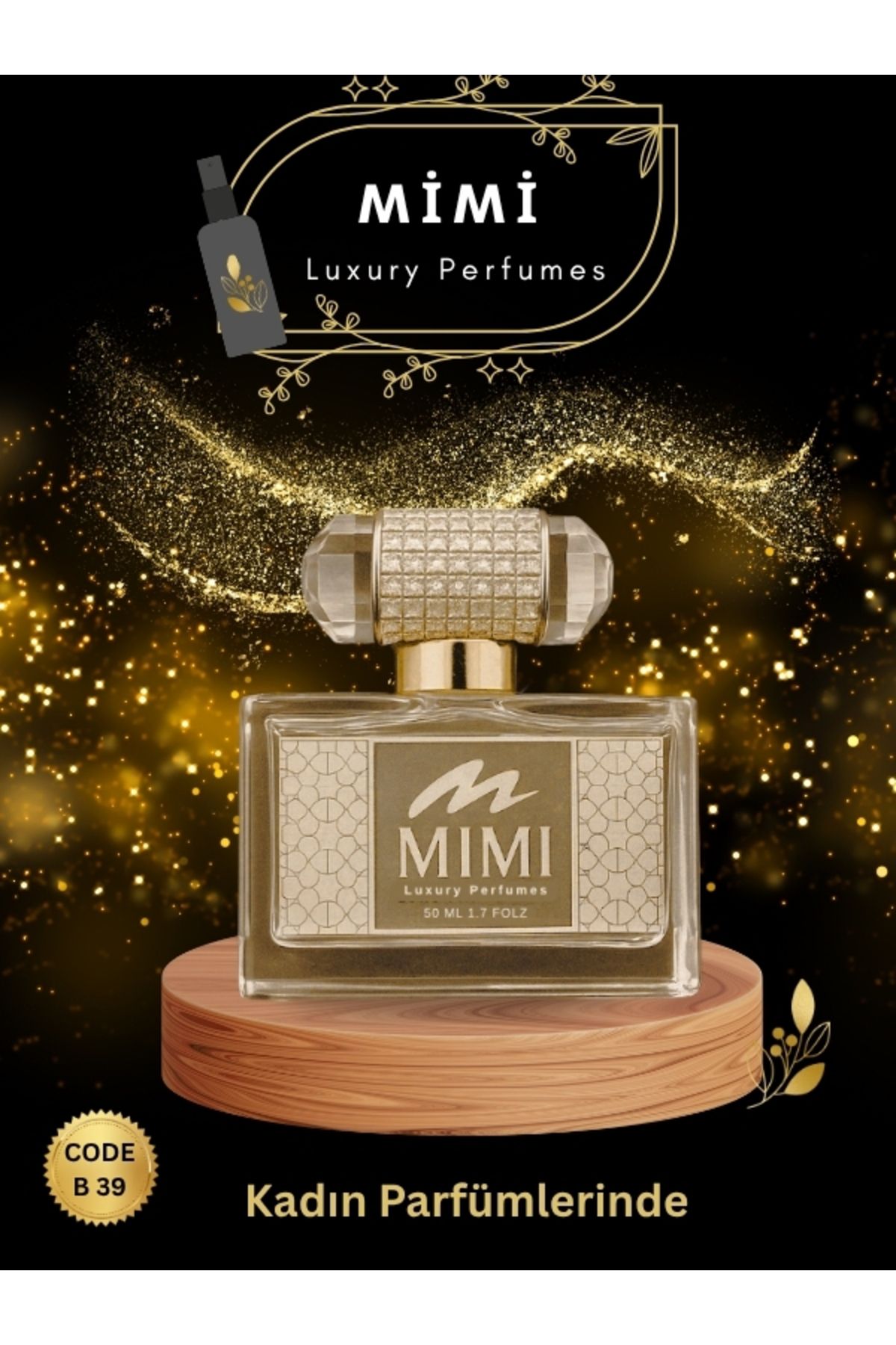 MİMİ Luxury Wear Kadın Parfüm 50 ml Selective Kod 39 Lavender