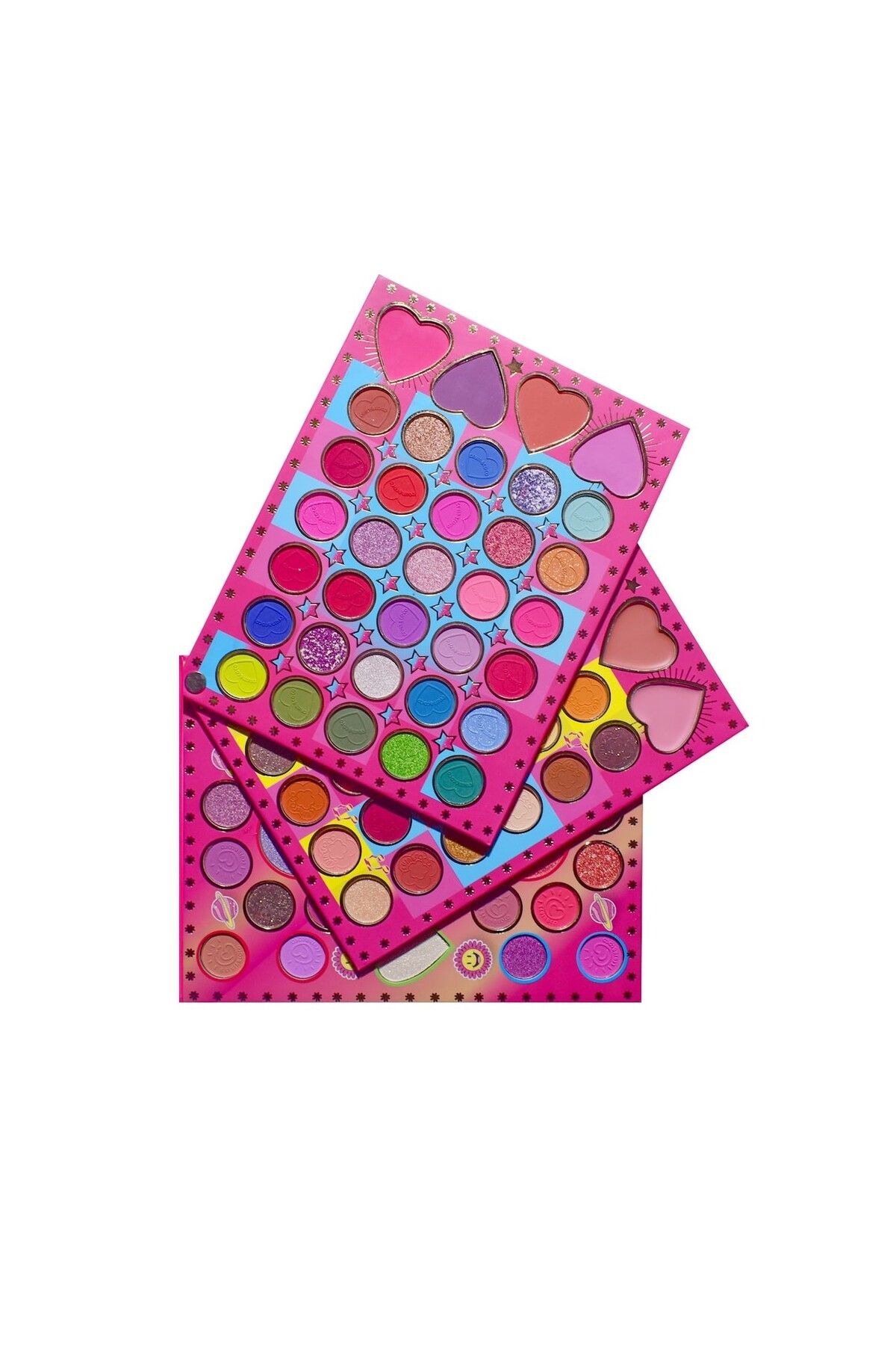 OEM Trusa De Machiaj, Kevin & Coco, Mean Girl Heart, Fard De Pleoape, Iluminator, Blush C Unisex - 10