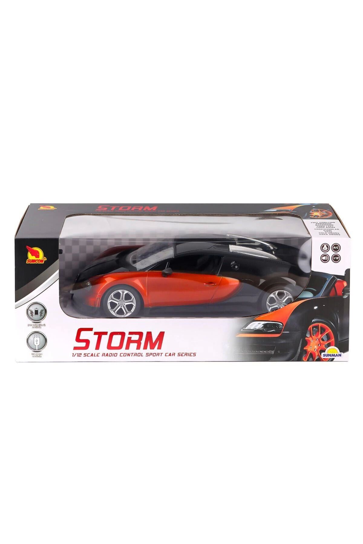 Esrion 0694 Kumandalı Şarjlı Spor Araba 1:12