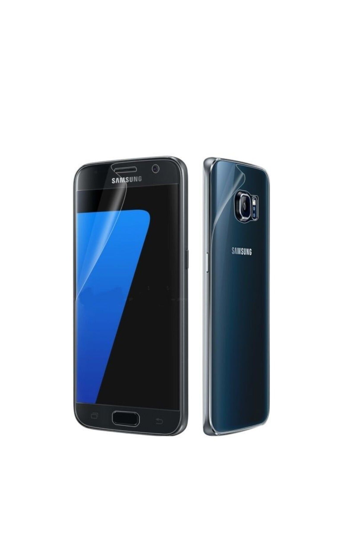 OEM Folie Plastic Samsung Galaxy S7 Edge Fata-spate Transparent Unisex - 10