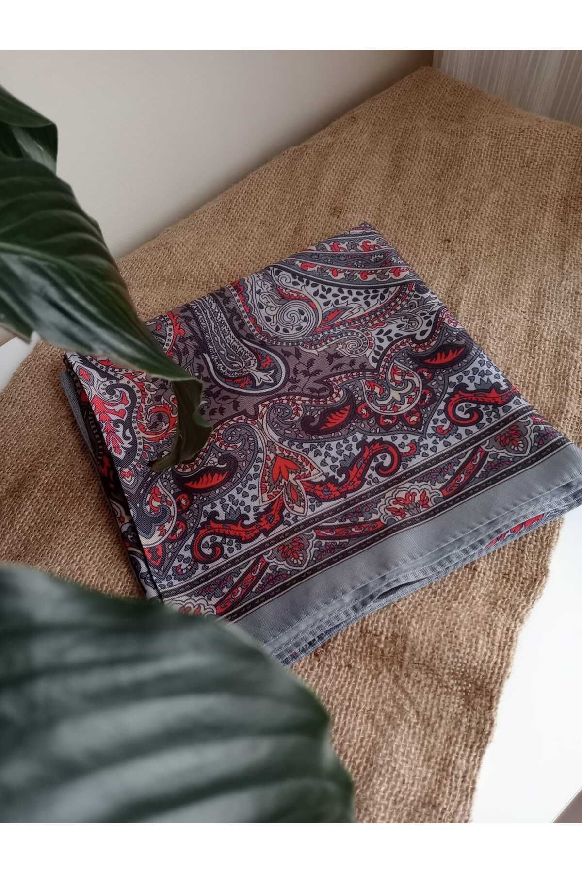 Lady Etnik Desenli Soft Eşarp