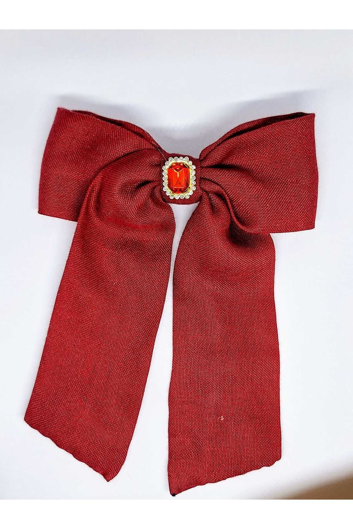 No Name Atelier Saten Taşlı Şık Toka
