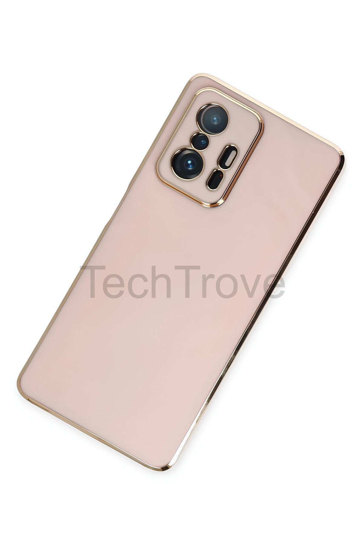 TechTrove Xiaomi Mi 11T Kılıf Parlak Tasrım Kamera Korumalı Ultra Yumuşak Esnek A+ Kalite Kapak