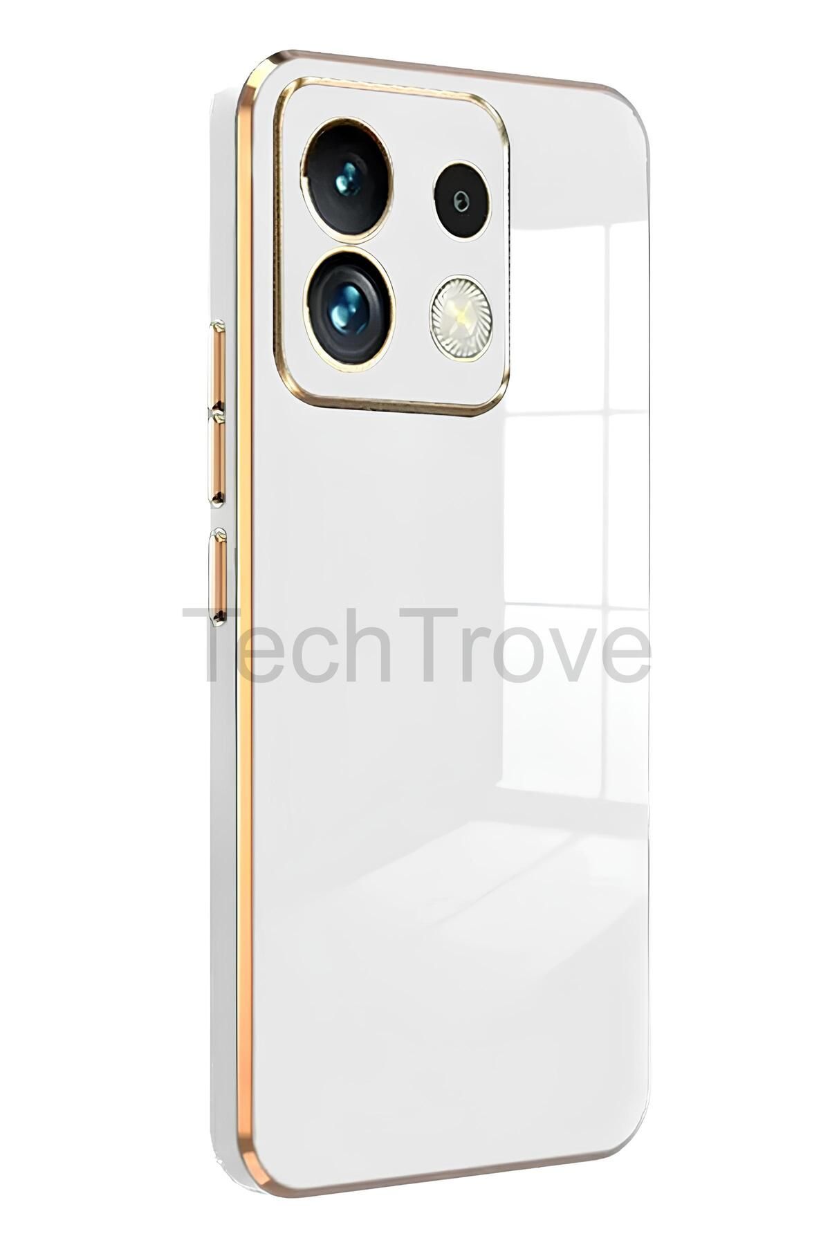 TechTrove Xiaomi Redmi Note 13 Pro 5G Kılıf Parlak Tasrım Kamera Korumalı Ultra Yumuşak Esnek A+ Kalite Kapak