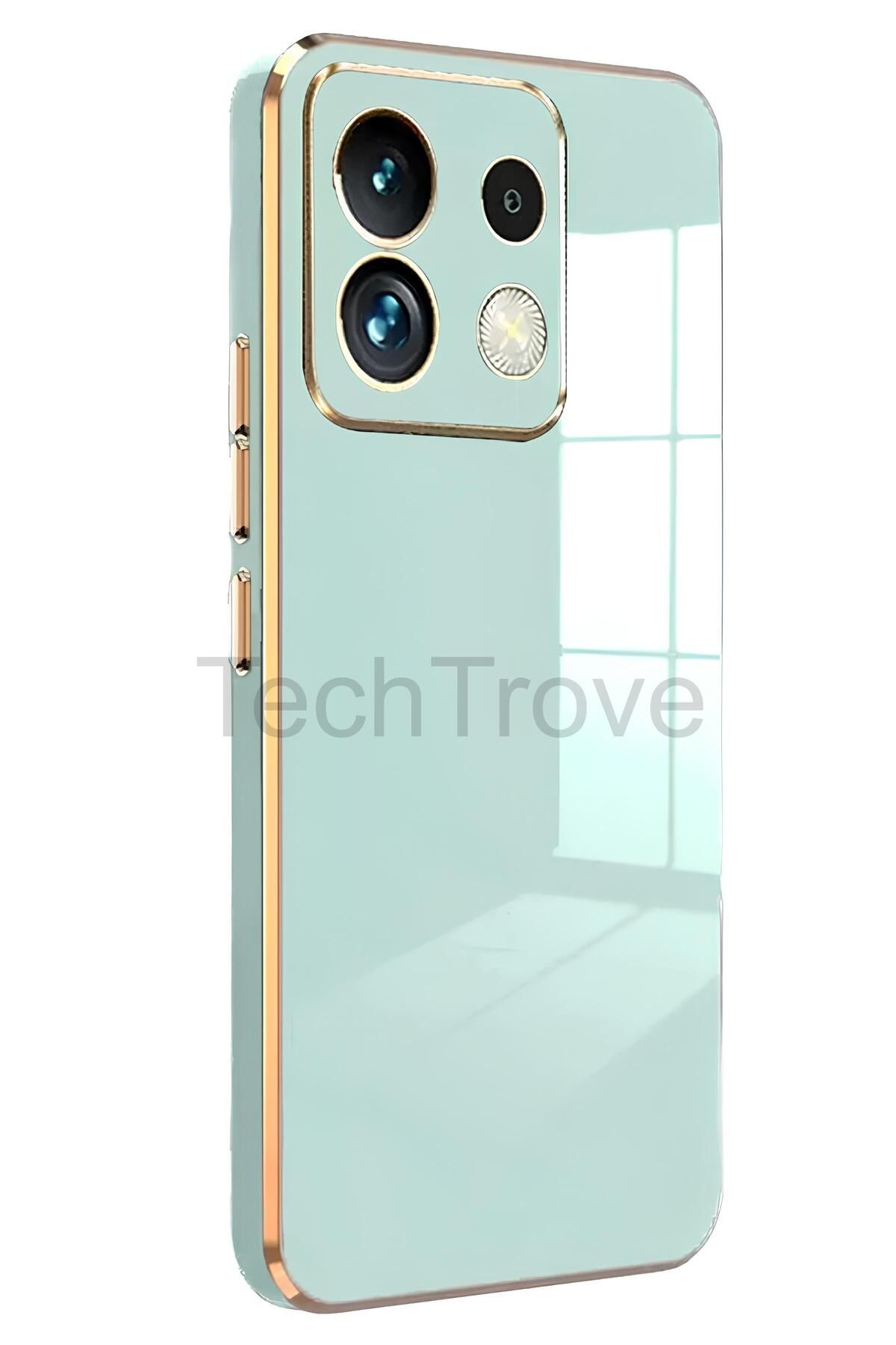 TechTrove Xiaomi Redmi Note 13 4G Kılıf Parlak Tasrım Kamera Korumalı Ultra Yumuşak Esnek A+ Kalite Kapak