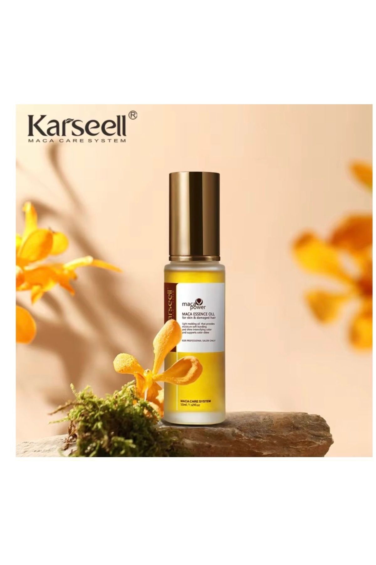 KARSEL Karseell Argan Içerikli Saç Bakım Yağı 50 ml Maca Özlü Saç Bakım Yağı