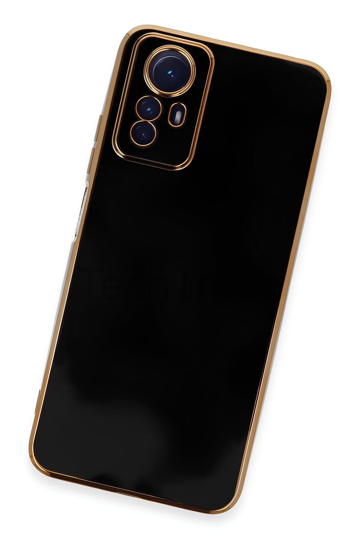 TechTrove Xiaomi Redmi Note 12S Kılıf Parlak Tasrım Kamera Korumalı Ultra Yumuşak Esnek A+ Kalite Kapak