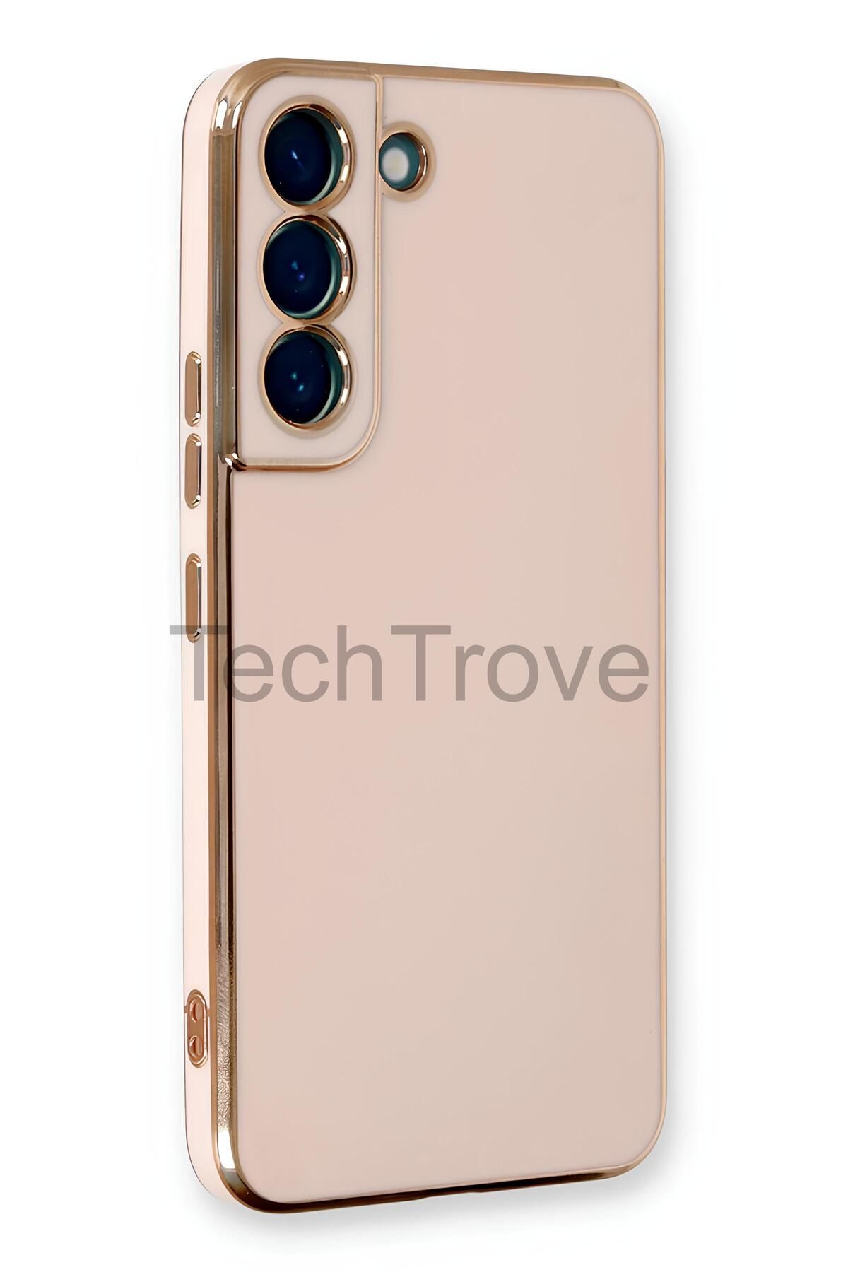 TechTrove Samsung Galaxy S21 FE Kılıf Parlak Tasrım Kamera Korumalı Ultra Yumuşak Esnek A+ Kalite Kapak