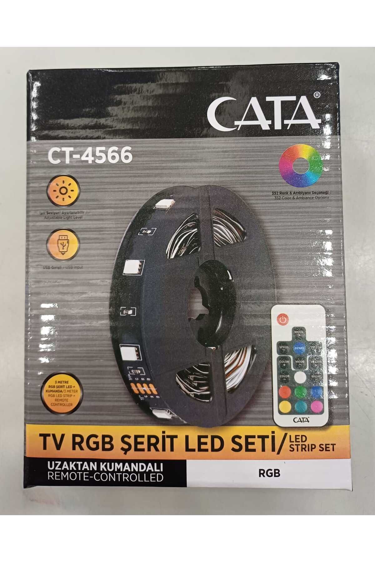 Cata CT 4566 TV RGB ŞERİT LED SETİ KUMANDALI