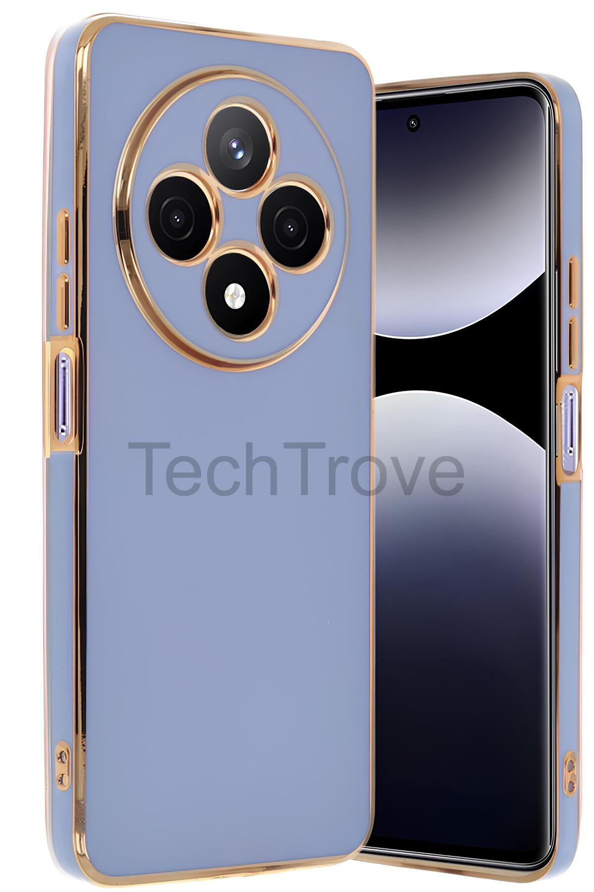 TechTrove Xiaomi Redmi 14C Kılıf Parlak Tasrım Kamera Korumalı Ultra Yumuşak Esnek A+ Kalite Kapak