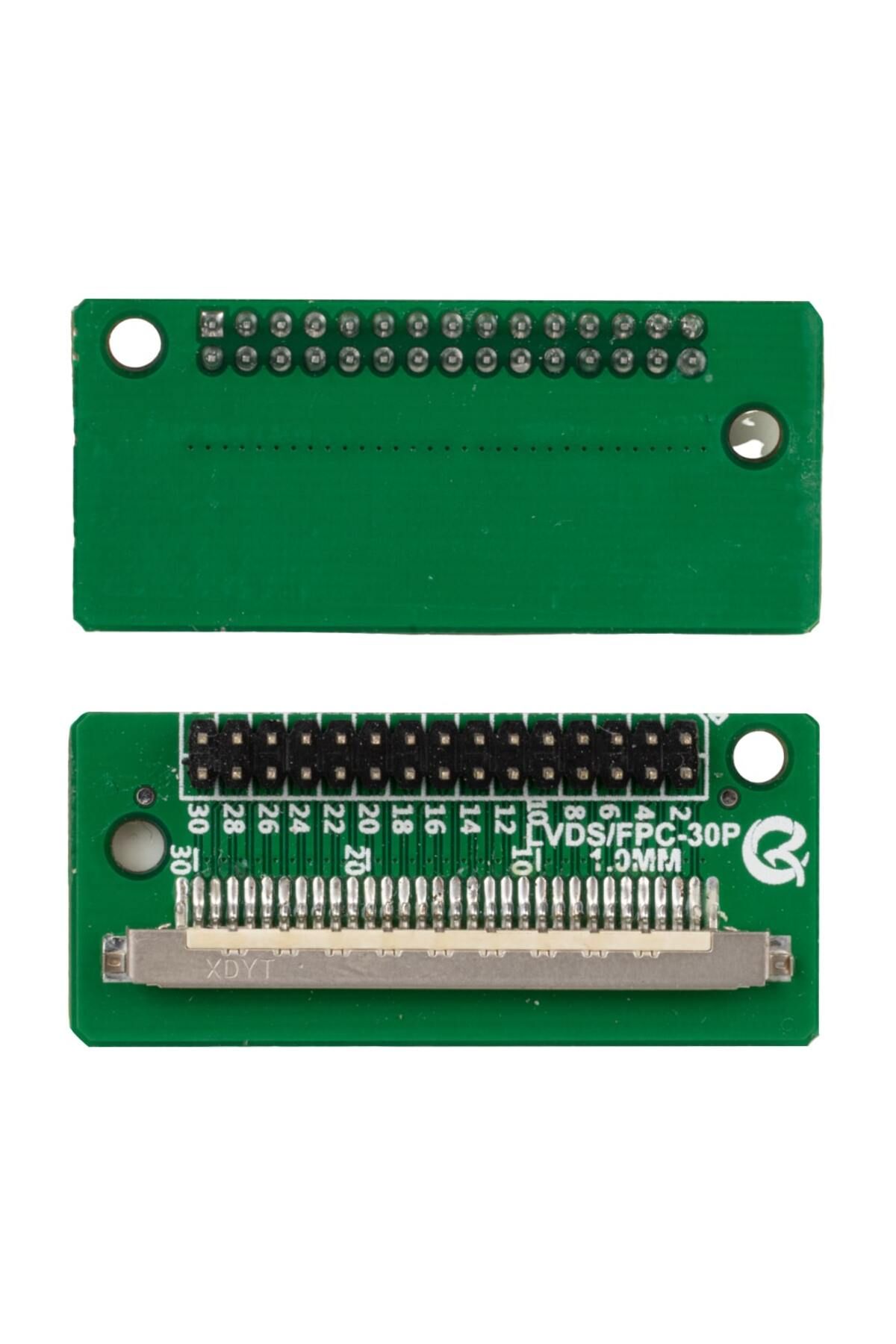 OEM LCD PANEL FLEXİ REPAİR KART LVDS/FPC-30P HD LVDS INPUT 30P LVDS TURN PIN QK0823A