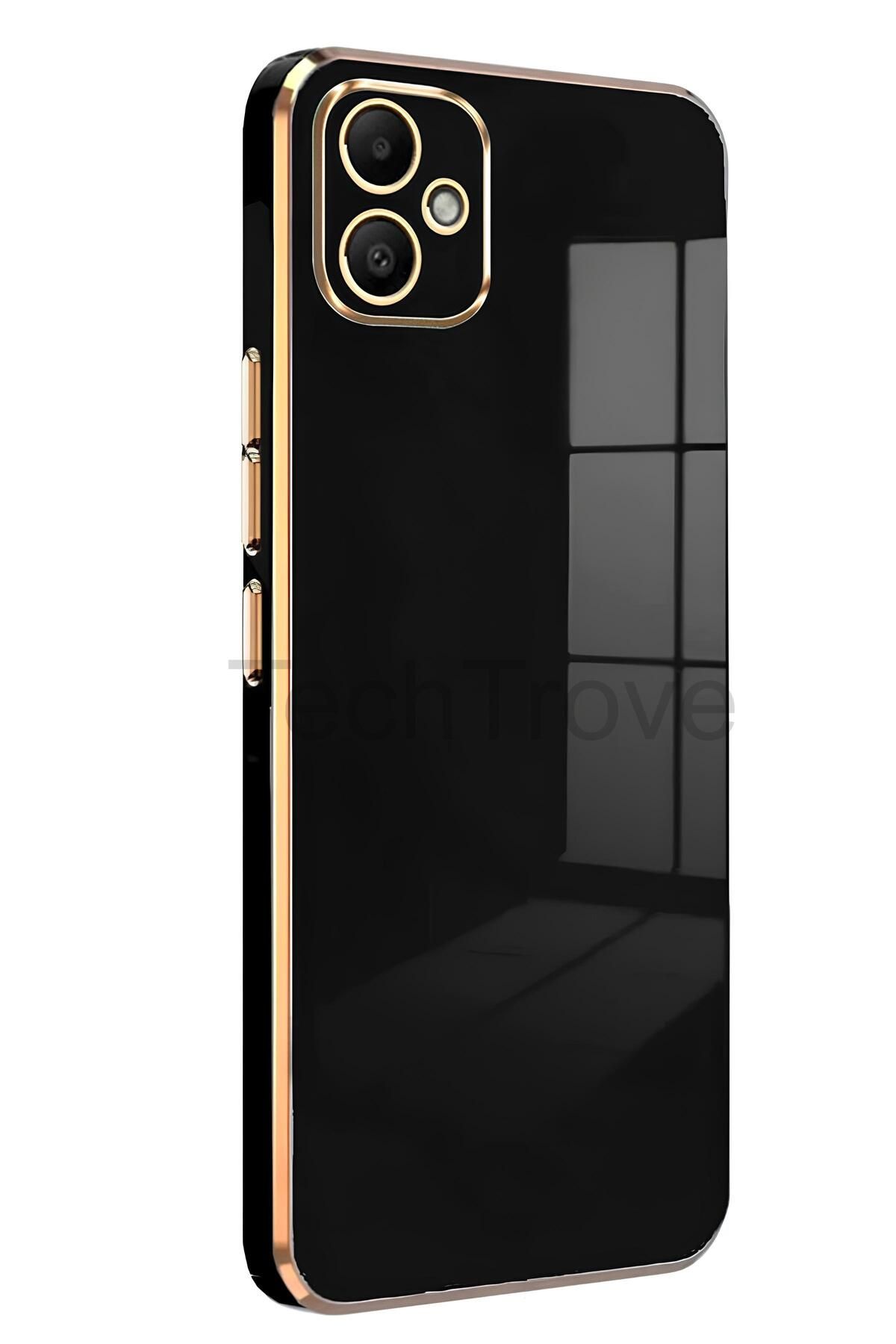 TechTrove Samsung Galaxy A05 Kılıf Parlak Tasrım Kamera Korumalı Ultra Yumuşak Esnek A+ Kalite Kapak
