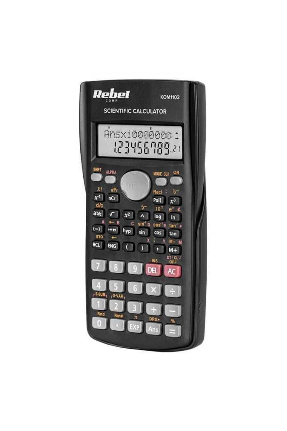 Rebel Calculator Stiintific 9/12 Digiti Sc-200 Rebel - One Size